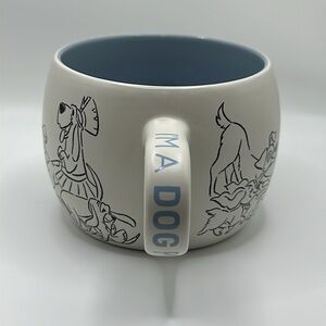 Disney Parks I’m a Dog Person Disney Dogs Sketch Ceramic Mug Coffee Cup 12 Oz